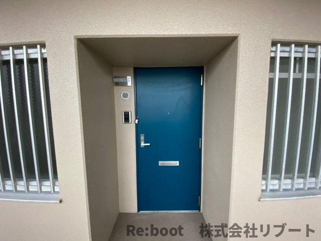 コンフォート津田沼弐番館の玄関