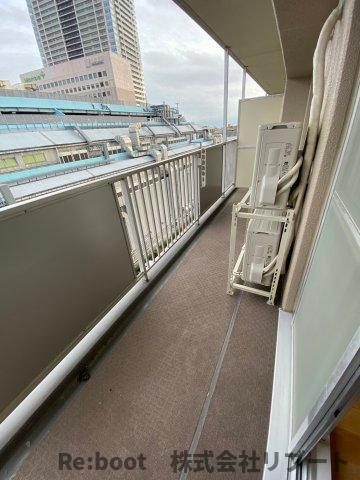 コンフォート津田沼弐番館のバルコニー