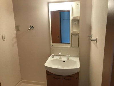 【洗面所】 | ファインコート北野Ⅱ | 洗髪洗面化粧台