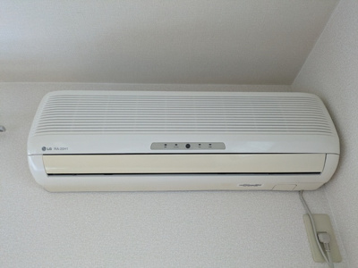 洋室にはエアコン設置済みです