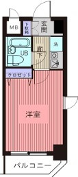 エスリード新大阪第6の間取り