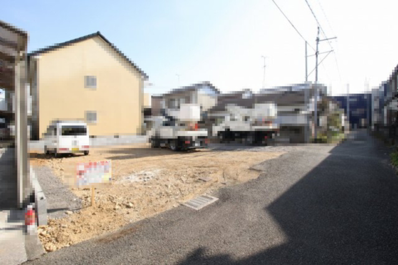 八反町　建築条件なし　売土地の外観|建築条件なし