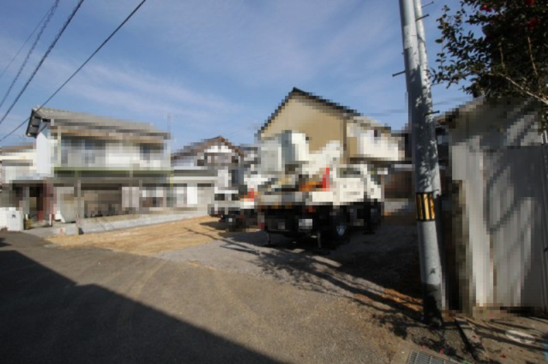 八反町　建築条件なし　売土地の外観|建築条件なし