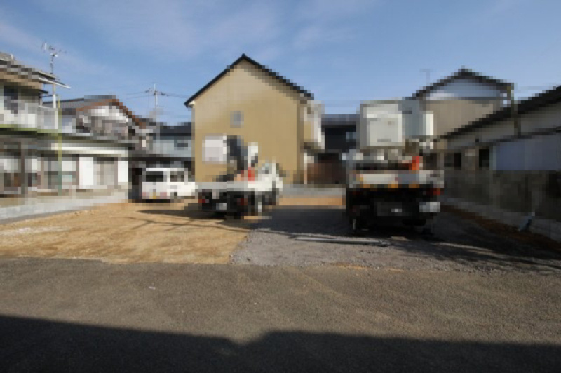 八反町　建築条件なし　売土地の土地図