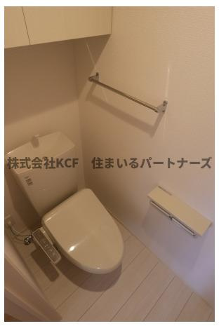 パークハイム上津のトイレ|コンパクトで使いやすいトイレです