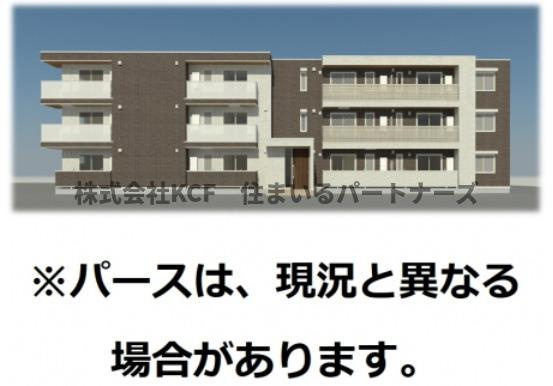 パークハイム上津の外観|外観もきれいです