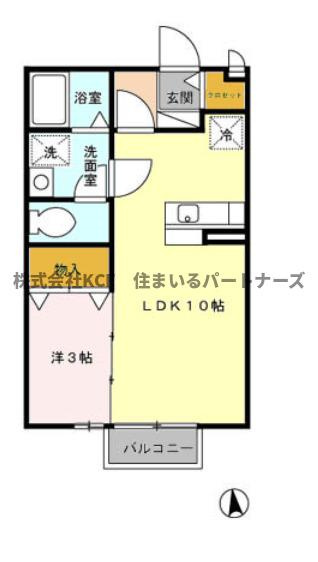 グランシャリオ宮の陣の間取り