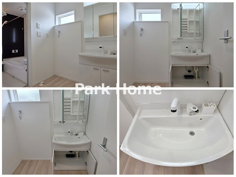 高知市若松町 -2号棟- 新築戸建ての洗面所