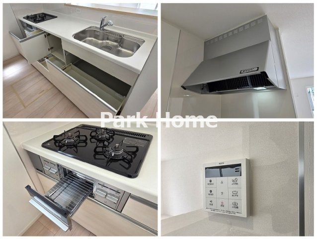 高知市若松町 -2号棟- 新築戸建てのキッチン