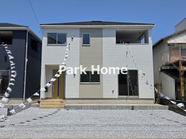 高知市若松町 -2号棟- 新築戸建ての外観|2025.8月