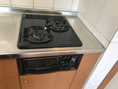 【キッチン】 | ガーデンハイム | ガスコンロ