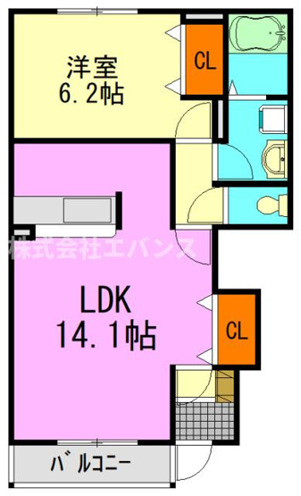 【間取り】 | ベル・ソレイユ