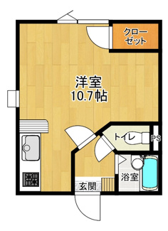 【間取り】 | コスモハイツ 5