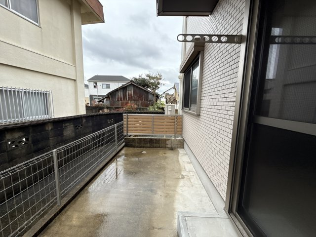 フェリオ勝原Aのバルコニー