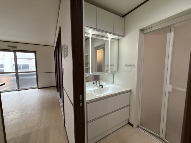 フェリオ勝原Aの洗面所