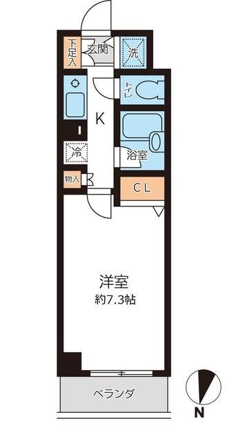 ＣＩＴＹ　ＳＰＩＲＥ　国分寺の間取り