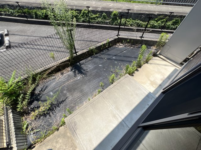 アンジ榮　Ｃ棟のバルコニー
