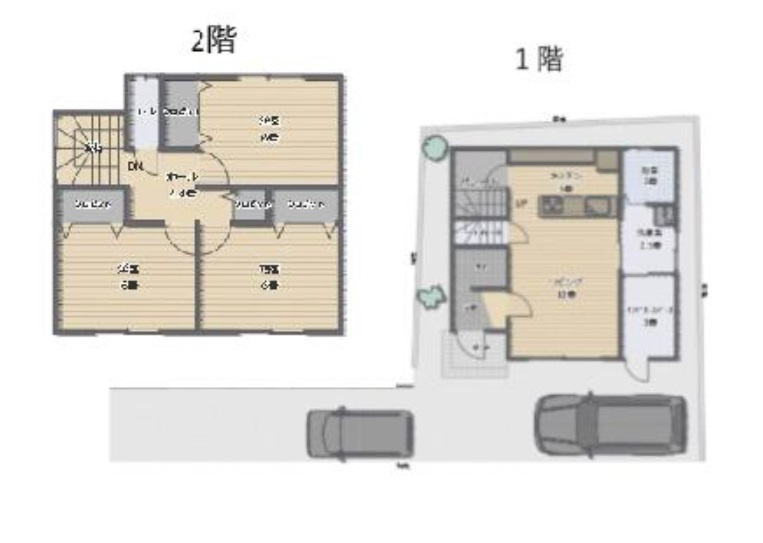 泉佐野市野出町35坪の参考プラン|参考にしていただきたいプランです。ご希望をお伝えいただければ、可能かどうか？その他のご質問・ご相談何なりとお待ちしております。