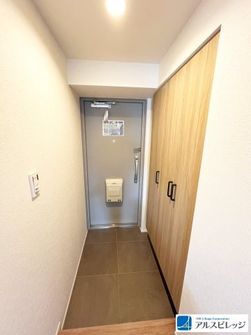 ハイラークみずほ台の玄関