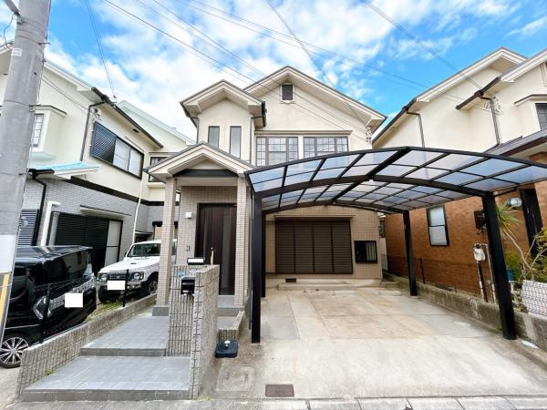 妙見坂７丁目　中古一戸建ての外観|新しい生活にいかがでしょうか？外観はお住まいの顔になります。こだわりたいポイントですね。外壁塗装や屋根塗装のご相談も承っております。
■現地内覧・資金計画相談・住宅ローン相談もお問合せ受付中■