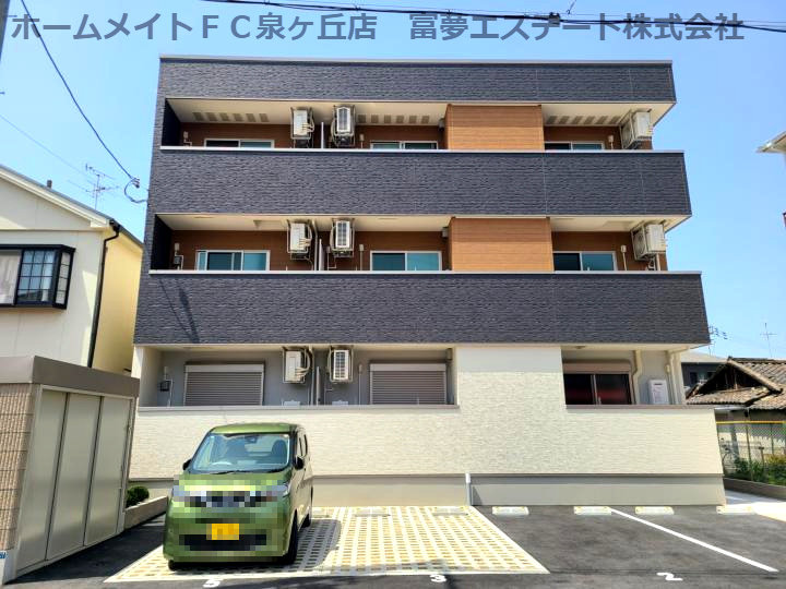 フジパレス高石駅西Ⅲ番館の外観
