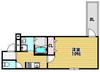 【間取り】 | フジパレス鴻池新田Ⅲ番館