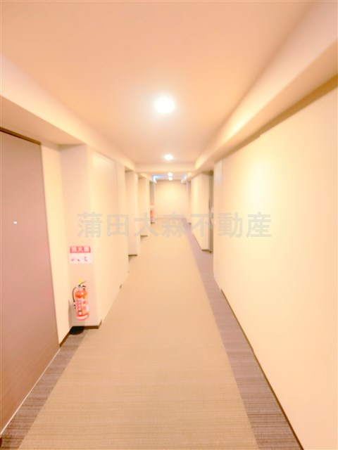 コンフォリア蒲田＠仲介手数料最大無料のその他共用部分|カーペット敷きホテルのような内廊下