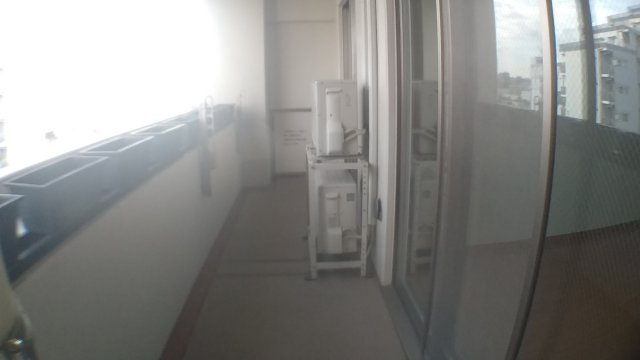 荒川区南千住３丁目の賃貸マンションのバルコニー