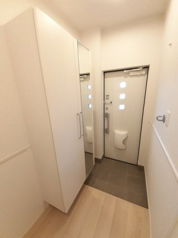 アミティエ鵜池　３号館の玄関