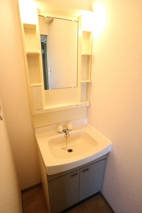 ハイカムール垂水の洗面所