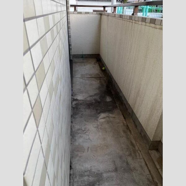 高石市綾園５丁目の賃貸マンションのバルコニー|開放的で明るい空間を演出してくれるバルコニーです