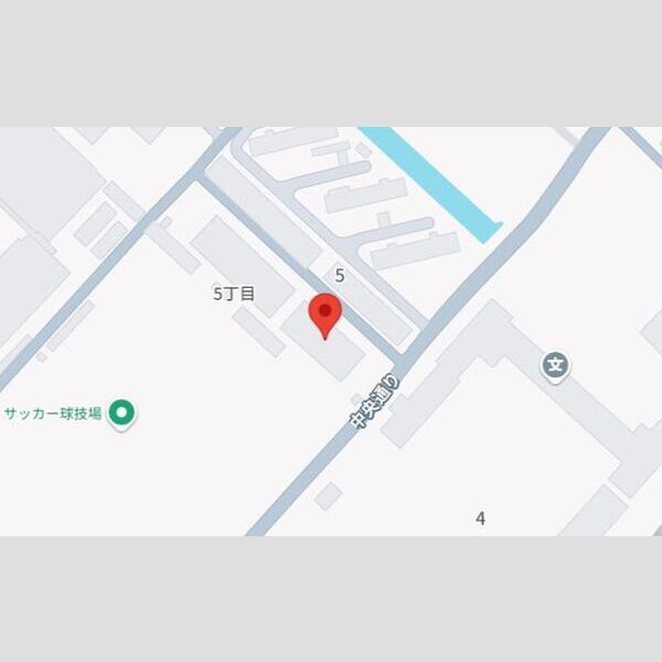 高石市綾園５丁目の賃貸マンションの地図
