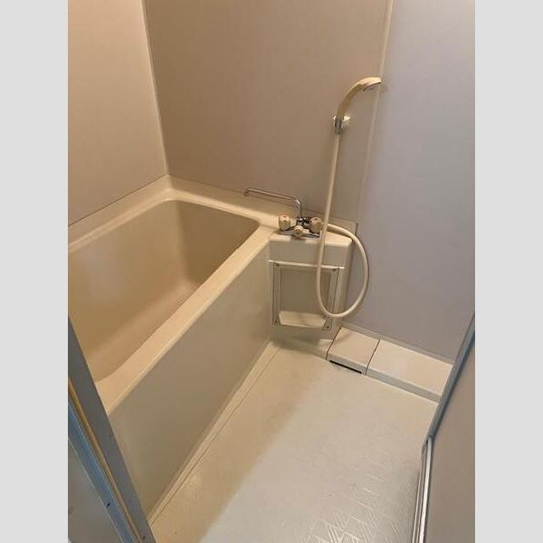 高石市綾園５丁目の賃貸マンションの浴室|コンパクトで使いやすいお風呂です