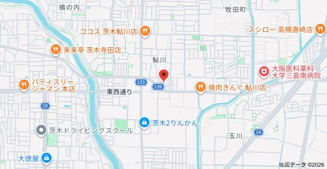 吉田貸家の地図