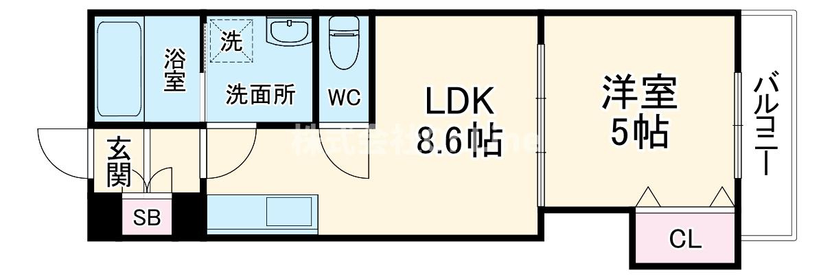 ルクレール大蓮Ⅰの間取り