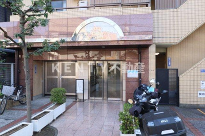 【エントランス】 | ハイタウン梅屋敷 | 落ち着いたエントランスです