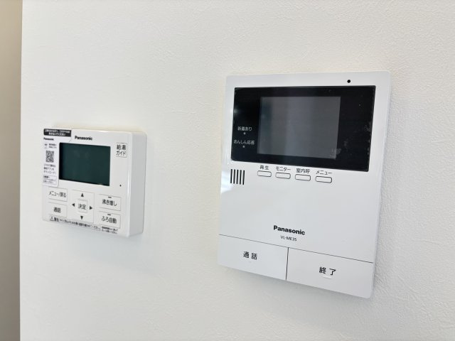 新築戸建　長楽寺1丁目のセキュリティ|TVモニター付インターフォン