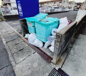 【その他共用部分】 | サンメイト深井B棟 | ゴミ置き場