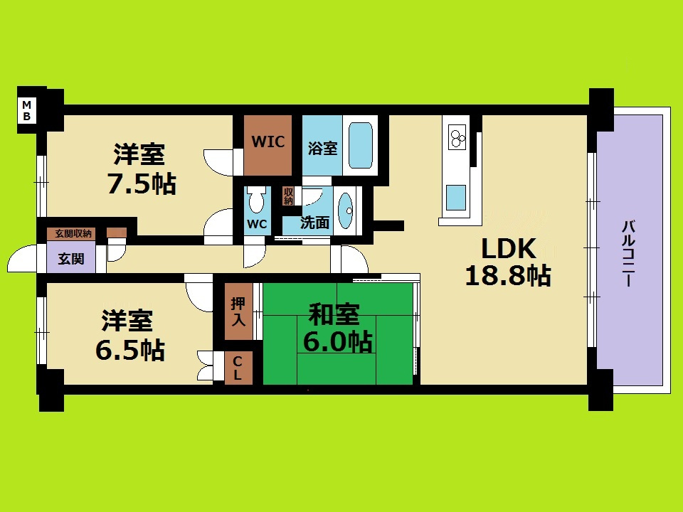 名古屋市中村区岩塚町字一里山の中古マンション