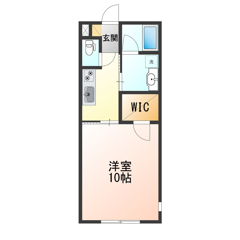 クレスト青柳の間取り