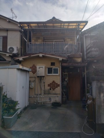 売土地　大東市北条1丁目（上物有・建築条件無し）の外観