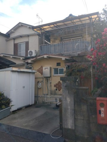 売土地　大東市北条1丁目（上物有・建築条件無し）の外観