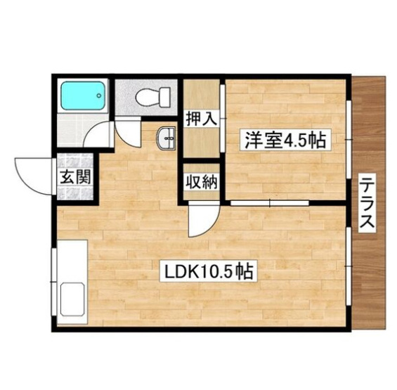 【間取り】 | 阪口ハイツ