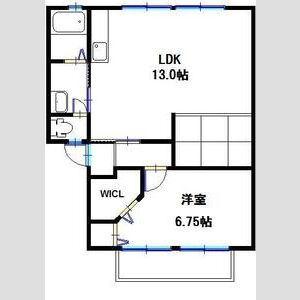 ハイツサンライフA棟の間取り