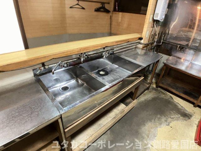 【キッチン】 | ◎収益物件◎武佐1丁目ビル | 1F店舗：3号室