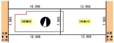 【区画図】 | ◎収益物件◎武佐1丁目ビル