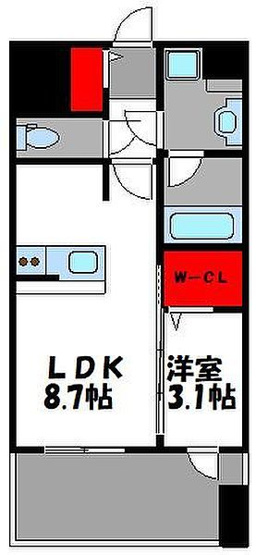【間取り】 | グランフォーレ千早マークスクエアイーストウイング | 現況優先。