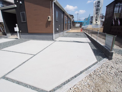 【駐車場】 | Livele Garden.S　飯坂町湯野　１号棟