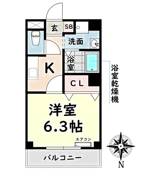 【間取り】 | セントラルエール【名古屋市賃貸・地下鉄出口上】