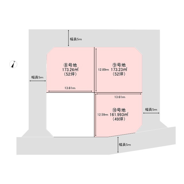 建築条件付き土地　長野市大字安茂里